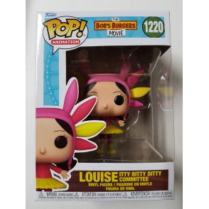 Hot Topic Funko Bob's Burgers Pop! Animation Louise Itty Bitty Ditty  Committee Vinyl Figure