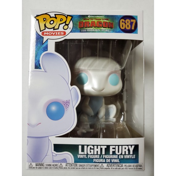 Light fury funko pop diamond hot sale
